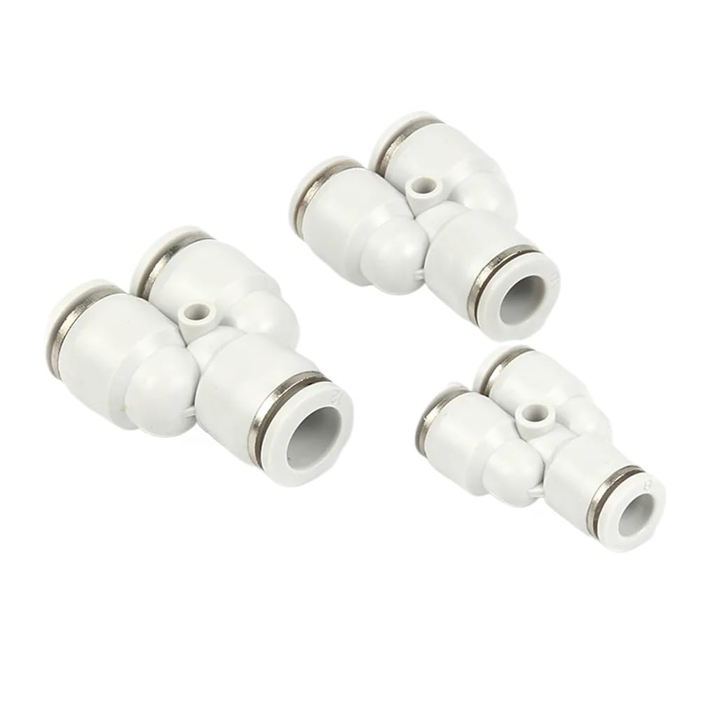 Conector neumático en Y de 6mm para tubo de aire y manguera de gas accesorios rápidos PY