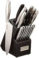 Algopix Similar Product 3 - CUISINART Block Knife Set 17pc Cutlery