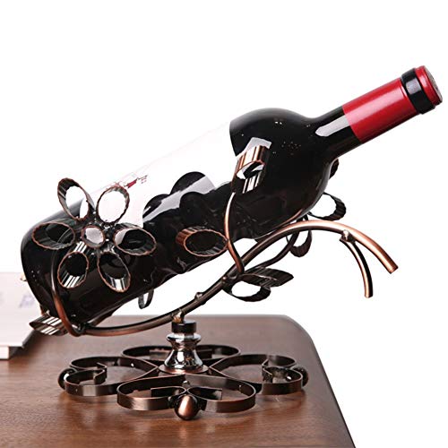 Soporte Decorativo de Mesa para Botellas de Vino 13.4x24 cm miniatura 1