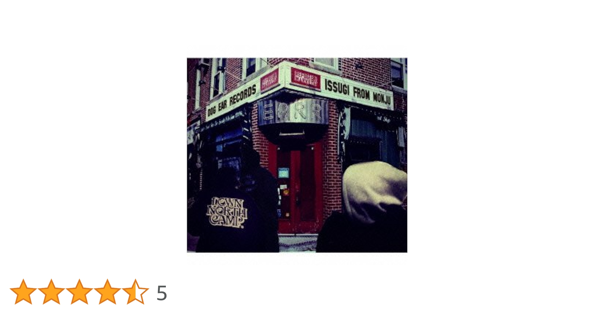 ISSUGI from MONJU EARR レコード ISSUGI from MONJU - THURSDAY [CD] DOGEAR RECORDS (2009