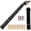C Key Mini Pocket Saxophone Sax ABS Material with Mouthpieces 10pcs Reeds Carrying Bag Woodwind Instrument Professional Saxophone (Color : C Key)