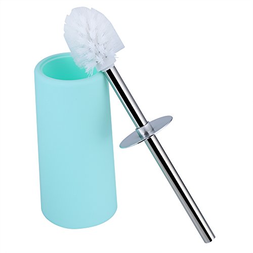 Yosoo 6 Piece Plastic Bathroom Accessory Set Luxury Bath Accessories Bath Set Lotion Bottles, Toothbrush Holder, Tooth Mug, Dish, Toilet Brush, Trash Can (Light Green) - Image 8