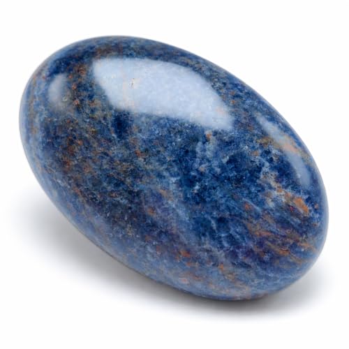 Pierre de palmier en sodalite bleue, cristal de guérison poli 6,1 cm