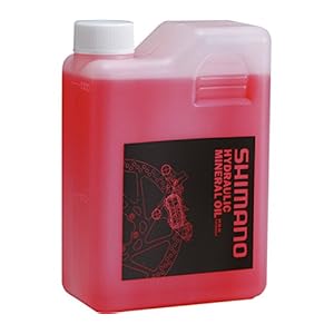 Shimano mini-olie voor schijfremmen 1 liter. FLAS.
