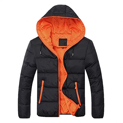 WWricotta Piumino Uomo Pelo Parka Invernale Corto