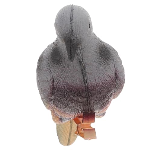 GARVALON Cible Animale Tir Pigeon en Mousse Eva 3D, Figurine de Pigeon Réaliste pour Aventures Outdoor, Protège Les Pointes de Flèches et Résiste Usage Répété