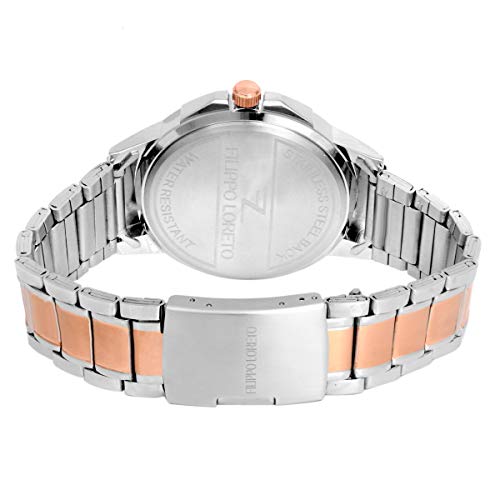 Image of Analog Silver Dial Men's Watch-FLO-MEN-12