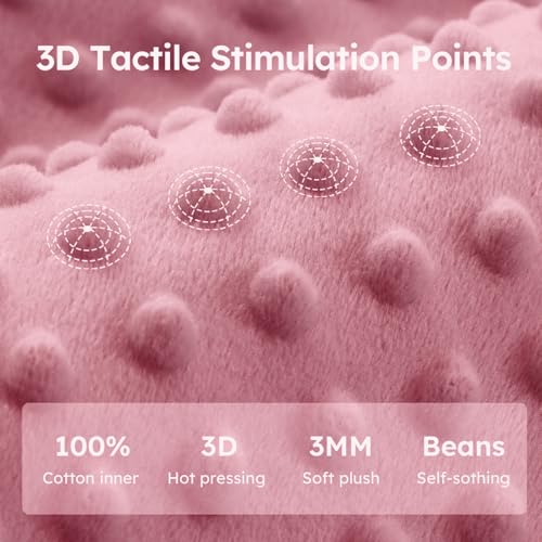 Image of Yoofoss Fleece Baby Sleep Sack 0-6 Months with Plush Dots, TOG 1.5 Baby Wearable Blanket with 2-Way Zipper, Cotton Toddler Sleep Sack Fleece