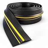 Seruno X Guarnizione per porta del Garage 3M, Resistente alle Intemperie, Copertura Universale in Gomma, er Porte del Garage, Strisce di Tenuta fai da te, 25mm Spessore