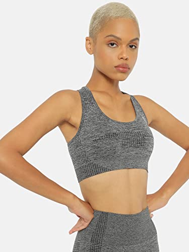 Image of CULT CultSport | Women's Slip-On Sports Bra | Seamless Technology Full-Coverage Sports Bra | Racerback Medium-Impact