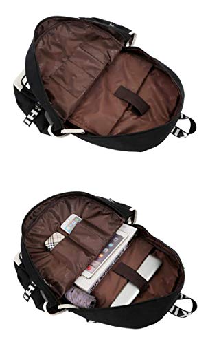 Game Backpack Student Schoolbag Laptop Book Bag Casual Dayback Blue 14