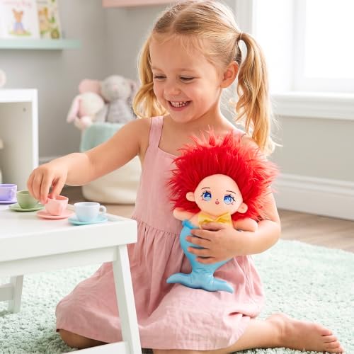 Image of Tickles Cute Mermaid Doll Soft Stuffed Plush Toy for Kids Boys & Girls Birthday Gift (Color: Multicolor Size: 20 cm)