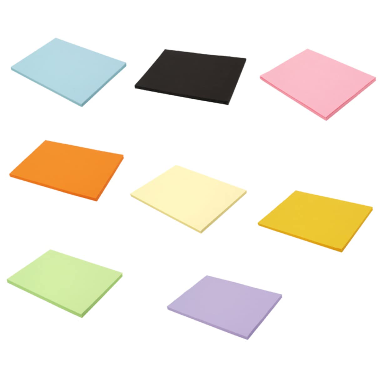 Uonlytech 2packungen Farbpapier Bedruckbares Papier in Packung Schreibwaren Für Schule Und Büro Faltbares Papier Zum Diy