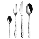 Handarbeit. Callisto Ice Besteckset für 6 Personen, Edelstahl, 24-teilig