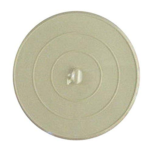 LASCO 02-3311 White Rubber Flat Suction Type Stopper with 4-3/4-Inch Diameter