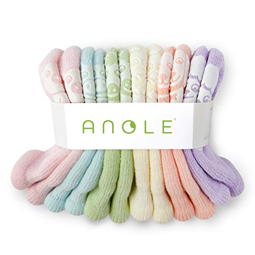 LA ACTIVE Anole Newborn & Infant Baby Socks - Ankle Girls Boys with Soft Cotton Cushion4
