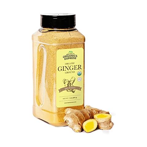 HQOExpress Organic Ground Ginger Powder Cover