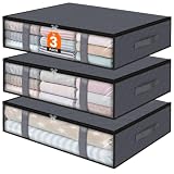 StorageRight 40L Under Bed Storage Bags 3-Pack
