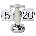 Produktbild niceEshop(TM) Retro Flip Down Clock - Internal Gear Operated-White +Free niceEshop Cable Tie