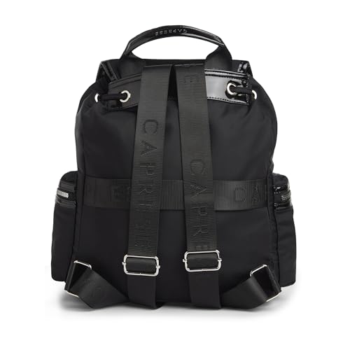 Image of Caprese Mars 24L Laptop Backpack Medium | Sleek & Functional Commuter Bag with Multiple Pockets | 2 Compartments with Trolley Sleeve | Stylish Adjustable Strap Travel Backpack for Women