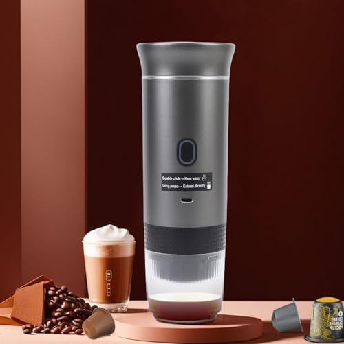 Cafetera portátil automática con batería 120 mL miniatura 5