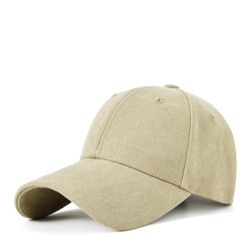 Casquette de soleil en toile anti-serrement grand chapeau réglable 65cm