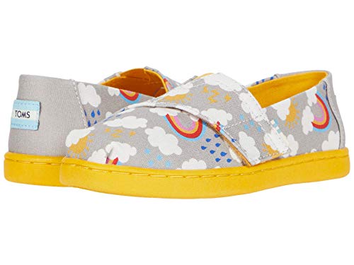 TOMS Toddler Boys Alpargata - Grey - Size 6 M
