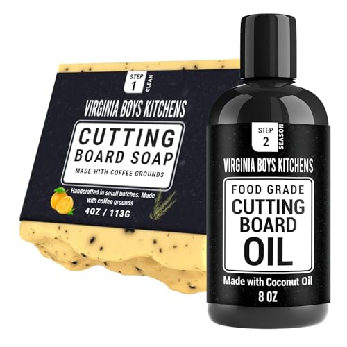 Virginia Boys Kitchens Cutting Board Soap + Cutting Board Oil 8oz