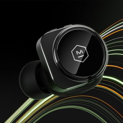 Image of Master and Dynamic MW09 True Wireless Earphones Bluetooth Noise Cancelling Headphones /Earbuds Green