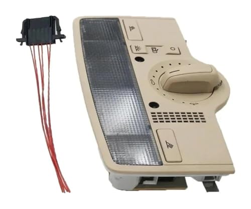 Luz de lectura para Passat B5 con panel de control integrado para techo corredizo Bora 1