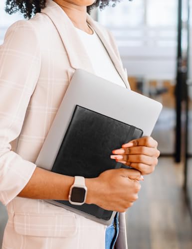 small clipboard junior padfolio folio 7 x 9 writing pad refillable mymazn faux leather folder a5 for notepad legal pad 5 x 8 junior size portfolio black