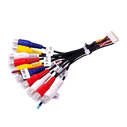 Dual Xdcpa10BT, Pre-amp, Spare Parts, Accessories, Premium,Replaces High Performance 18 Pin Connector Cord Assembly Harness