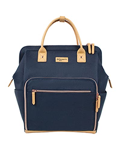 Water-Resistant Medical Clinical Teacher Nurse Bag for Work and Nursing Student Backpack Elements Select ES2806