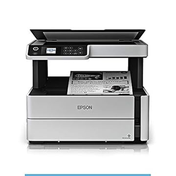 Multifuncional Epson EcoTank M2170 - Tanque de Tinta Monocromática, Wi-Fi Direct, Ethernet, Duplex Automático, Bivolt