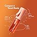 FLAIROSOL MyStyle, Spray Bottle for Hair - Small Travel Spray Bottle, Ultra Fine Continuous Water Mist for Face, Hairstyling, Salon, Cleaning, Beauty, Toners, Hydration & Makeup, 3.04oz / 90ml, Peach