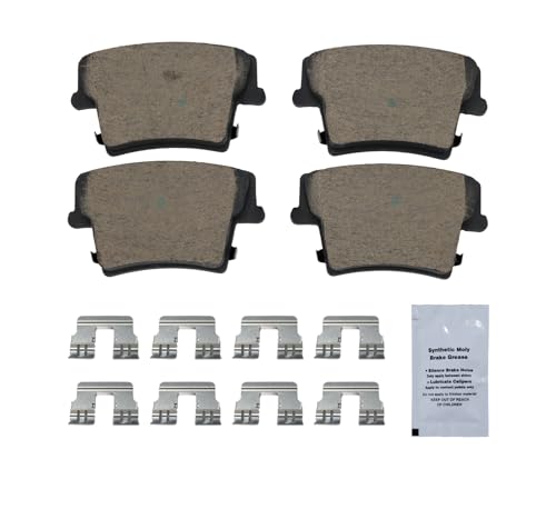 Image of HUSCH D1057 Rear Ceramic Brake Pads Kit Fit For Chrysler 300 2005-2023, For Dodge Avenger 2014, For Challenger 2009-2023, For Charger 2006-2023, For Magnum 2005-2008