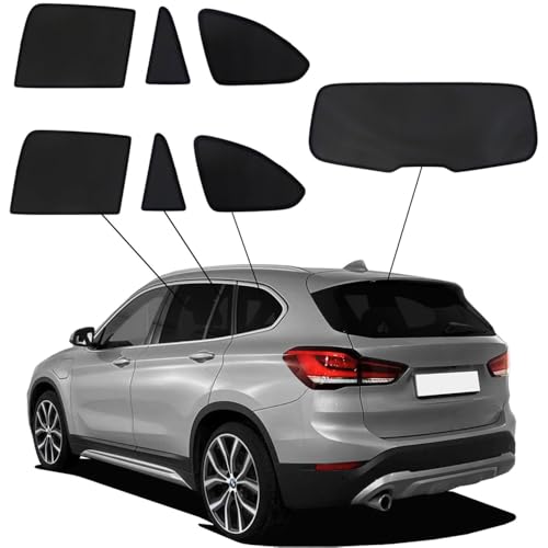 Protection visuelle & solaire noir BMW X1 F48 5-Portes 2015-2022 pare-soleil habitacle arrière