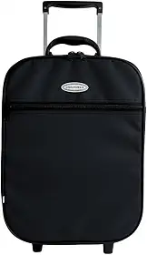 Mala de viagem bordo 10Kg padrão Anac forrada e resistente (Preto)