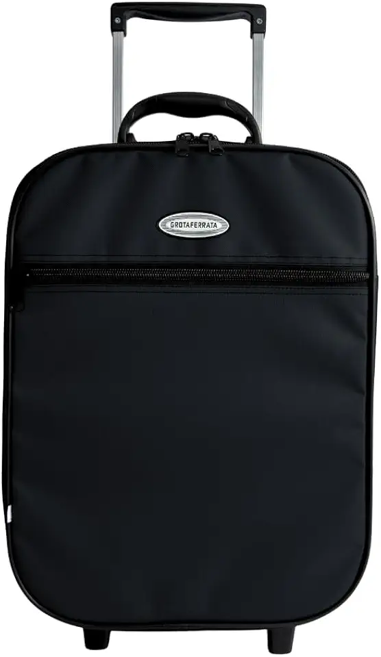 Mala de viagem bordo 10Kg padrão Anac forrada e resistente (Preto)