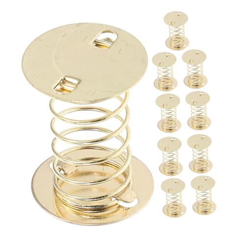 HOOTNEE 10stücke Wackelkopf-doll Federbasis Für Auto Büro Schüttelnde Figuren Doppelseitiger Federmechanismus Dekoration Für Armaturenbrett Und Schreibtisch