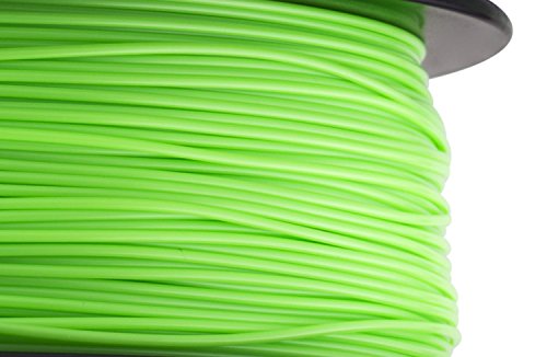 Image of HATCHBOX 3D PLA-1KG1.75-802C PLA 3D Printer Filament, Dimensional Accuracy + /- 0.05 mm, 1 kg Spool, 1.75 mm, Neon Green