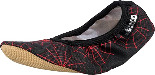 Lico G 1 STYLE Unisex Kinder Gymnastikschuhe, Schwarz/ Rot, 35 EU