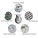 uyoyous 6 Inch Rubber Caster Wheels Heavy Duty Anti-Skid Swivel Casters 1653Lbs Set of 4 (2 Swivel w Brake,2 Swivel Without Brake) Silent Universal 360 Degree Rotation Caster Wheels