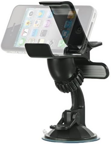 Importer520 Clipper Car Mount Universal Vehicle Swivel Holder For Samsung Galaxy Note 4 3 2 Galaxy S5 ACTIVE S4 ACTIVE S3 MINI ; Apple iPhone 4 5 5S 5C 6 6 Plus 4.7 5.5 ; LG Optimus G3 G2,G Flex,G Pro 2 HTC One M8/ACE M7 M4,Mini 2