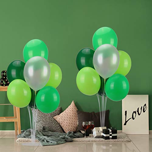 Sinwind 4 stuks ballonstaafhouders, ballonenstandaard-set, ballonaccessoires, tafelhouder, decoratie voor… - Image 8