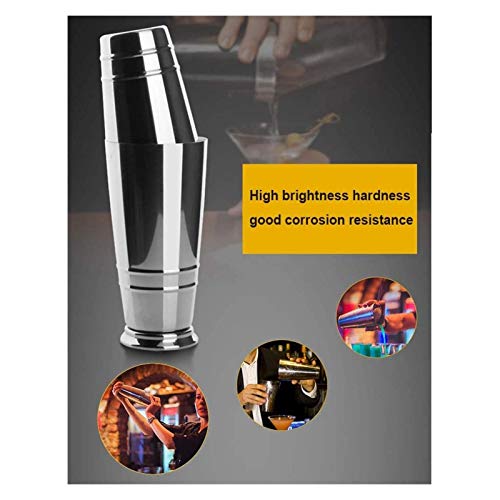 Coctelera set bar profesional acero inoxidable 10 piezas miniatura 4