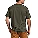 Dickies mens Short Sleeve Performance Cooling Tee Shirt, Moss Green, Medium US