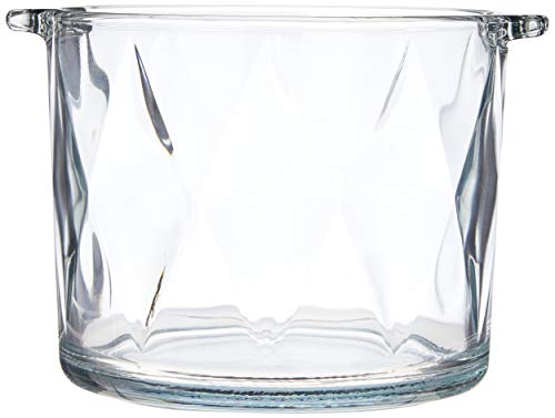 Balde de Gelo Listras Transversais Crisa Transparente