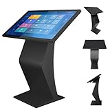 【Borne interactive multifonctionnelle à écran tactile capacitif】Dotée d'écrans interactifs de 22''/32'', cette borne optimise l'expérience client grâce à des plans intégrés, des calendriers d'événements, des annuaires, des cabines photo et la visioconférence. Elle est idéale pour les halls d'entrée, les campus, les commerces et les lieux événementiels.