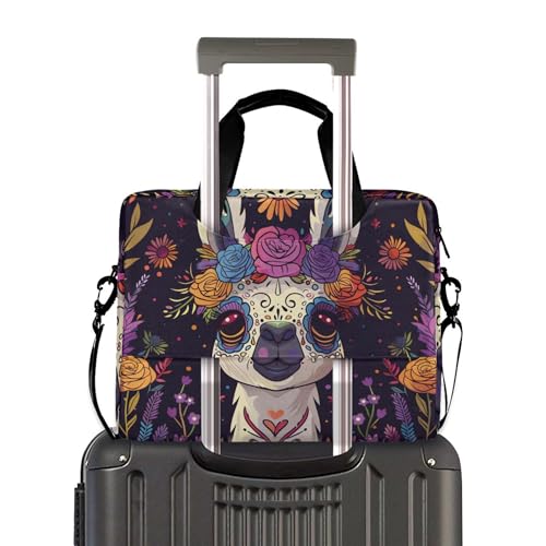 Funda para Portátil ALAZA Day Of The Dead Llama 13-15.6" miniatura 3